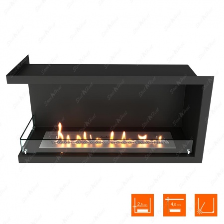 Биокамин угловой SteelHeat Leader 900 левый стекло Биокамин угловой SteelHeat Leader 900 левый стекло по цене 35 851 руб.