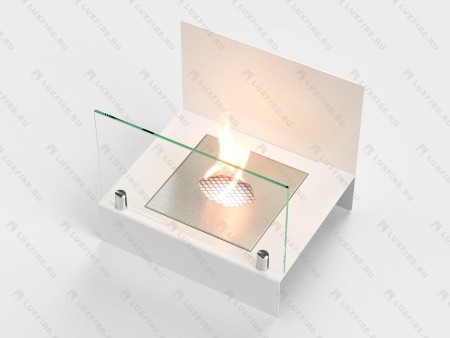 Настольный биокамин Lux Fire "Афиша" М (белый) Настольный биокамин Lux Fire "Афиша" М (белый) по цене 10 527 руб.