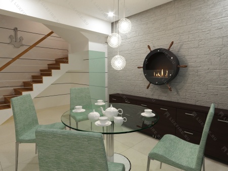 Настенный биокамин Lux Fire "Капитан 500 Н" XS (черный) Настенный биокамин Lux Fire "Капитан 500 Н" XS (черный) по цене 49 390 руб.