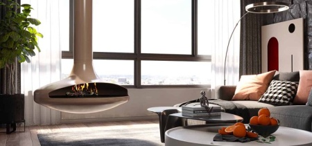 Биокамин Airtone-Cloud Log по цене 700 000 руб.