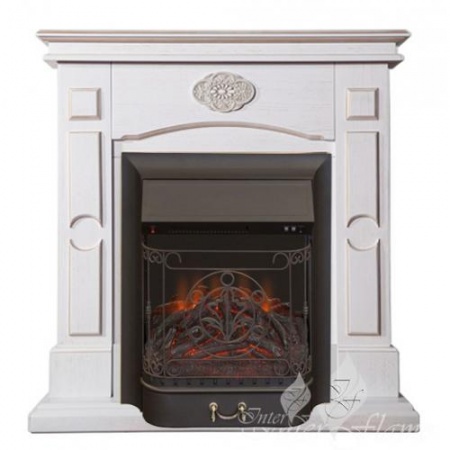 Мери (белый с патиной)+Majestic Black