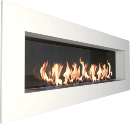 Биокамин ZeFire Elliot 1800 белый со стемалитом по цене 68 800 руб.