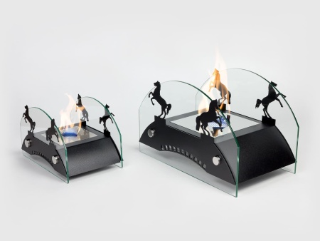 Настольный биокамин Lux Fire "Графский мост" M Чёрный по цене 19 602 руб.