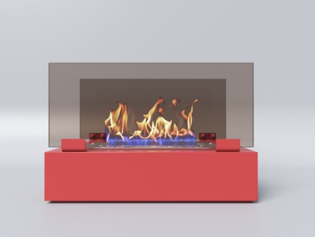 Биокамин "Русский огонь" Фаворит красный по цене 12 800 руб.